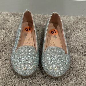 Toddler Sparkle Flats Shoes-size 10